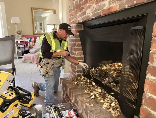 Safe screening installation by Ipswich Chimney Sweep in Ipswich, MA