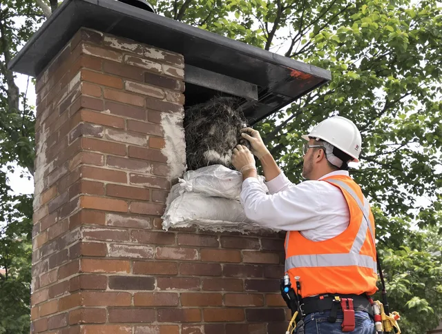 Humane removal of debris and animals by Ipswich Chimney Sweep in Ipswich, MA