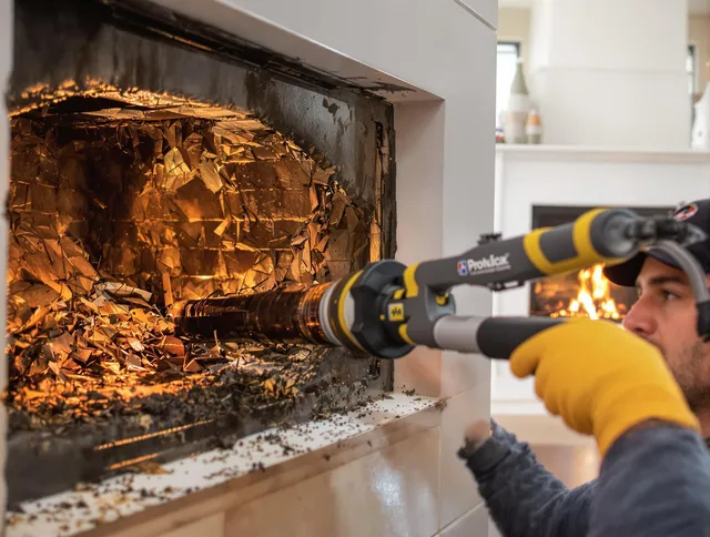 Professional chimney cleaning by Ipswich Chimney Sweep in Ipswich, MA