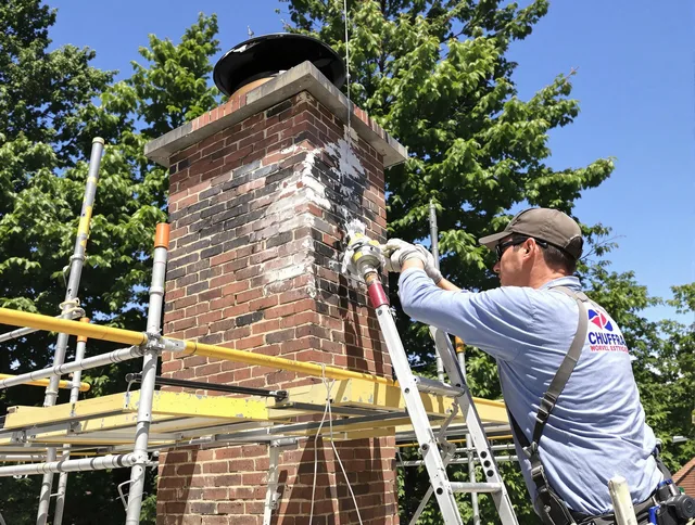 Structural chimney repair by Ipswich Chimney Sweep in Ipswich, MA