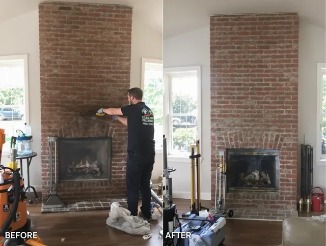 Finished chimney sweeping service by Ipswich Chimney Sweep in Ipswich, MA