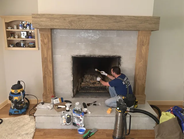 Detailed creosote removal process by Ipswich Chimney Sweep in Ipswich, MA
